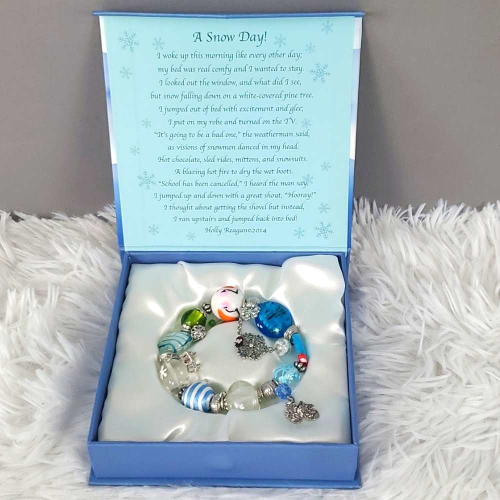 Snow Day Bracelet, New In Box